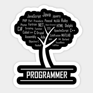 Programmer Tree Sticker